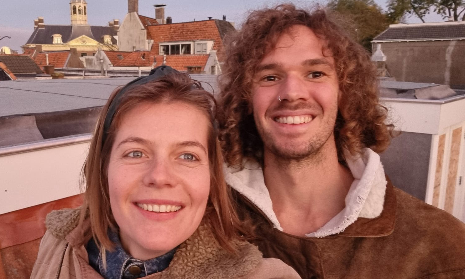 De tent van Jos founders Jurjen en Josytha Hakvoort